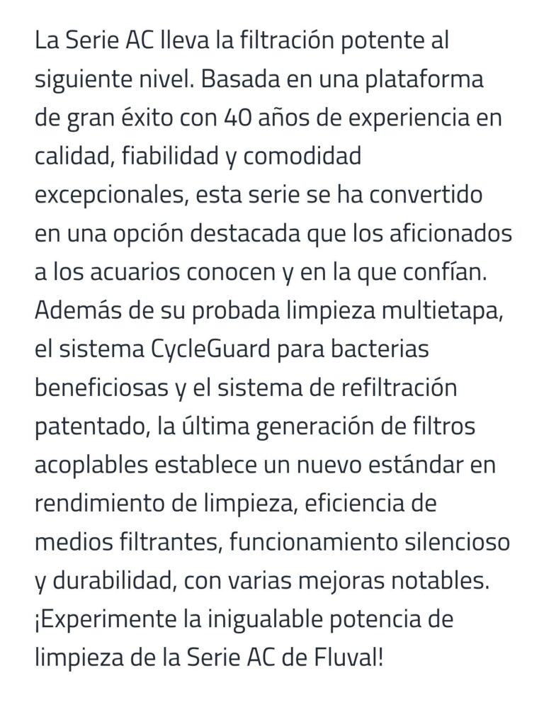 FLUVAL AC20 - Imagen 3