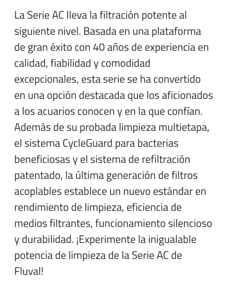 FLUVAL AC110 - Imagen 3
