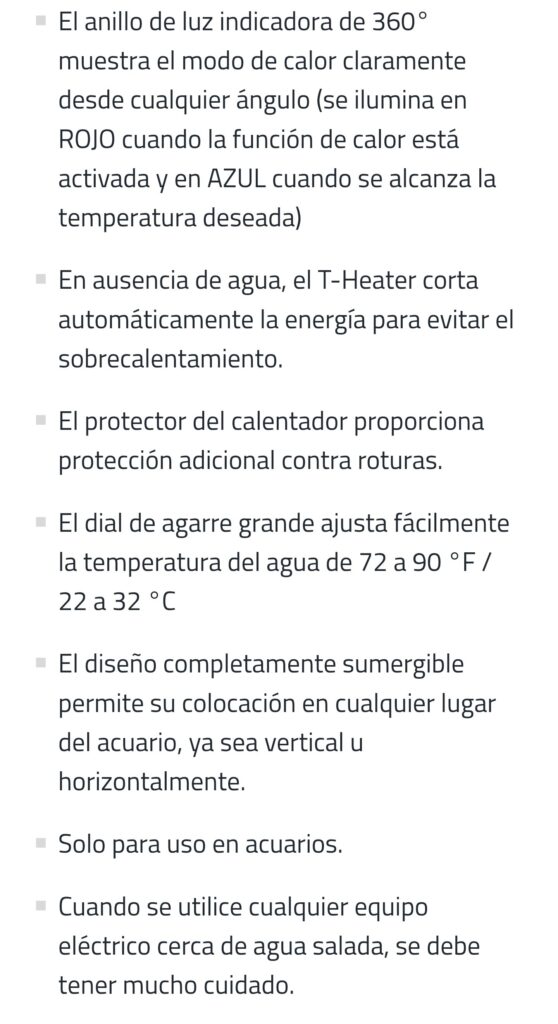 FLUVAL Calentador Electrónico T300 300W - Imagen 6