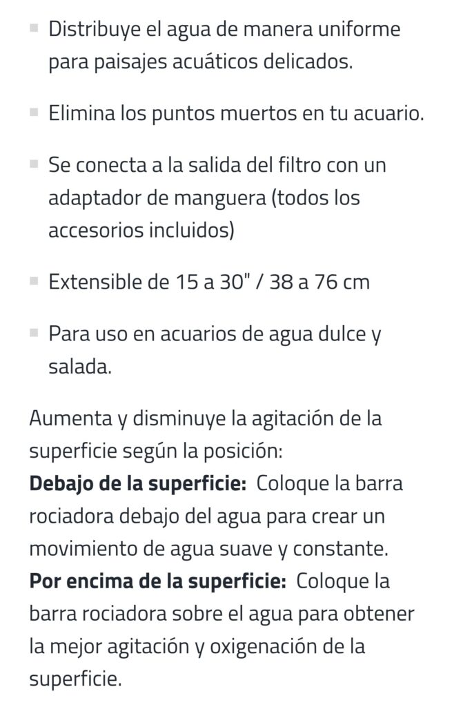 FLUVAL Barra Spray Series 06  07 - Imagen 2