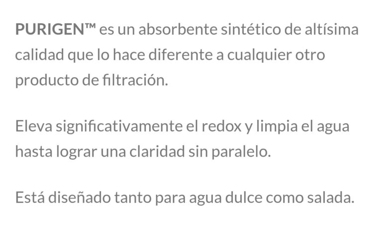 SEACHEM Purigen 500ml - Imagen 2