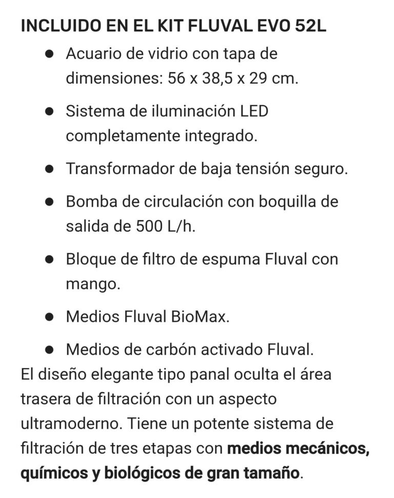 FLUVAL Kit Acuario Marino
Evo 52L - Imagen 3