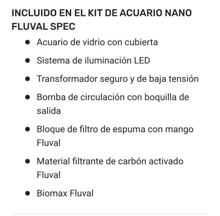 FLUVAL Kit Acuario Spec 19L - Imagen 10