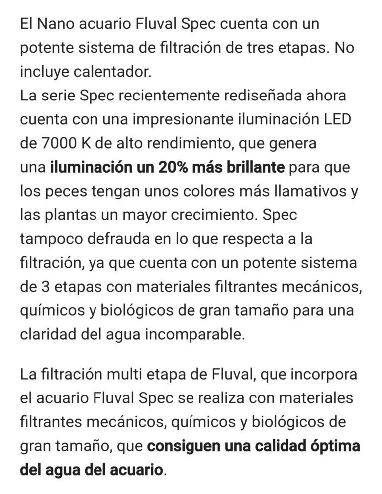 FLUVAL Kit Acuario Spec 19L - Imagen 3
