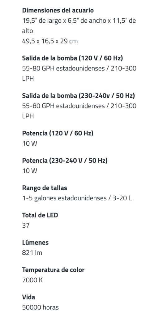 FLUVAL Kit Acuario Spec 19L - Imagen 5