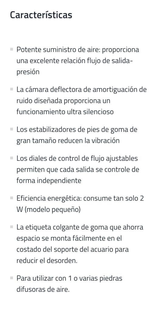 FLUVAL Bomba De Aire A202 - Imagen 3