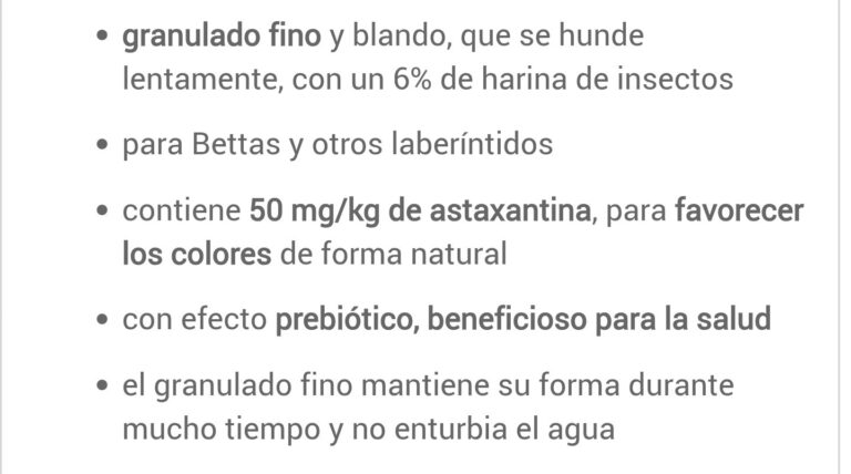 SERA Betta Granules 100ml (44g) - Imagen 2