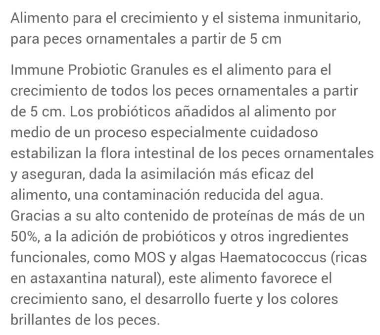 SERA Immune Probiotic Granules 250ml (112g) - Imagen 3