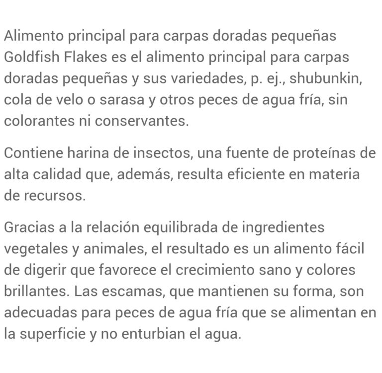 SERA Goldfish Flakes 250ml (60g) - Imagen 3