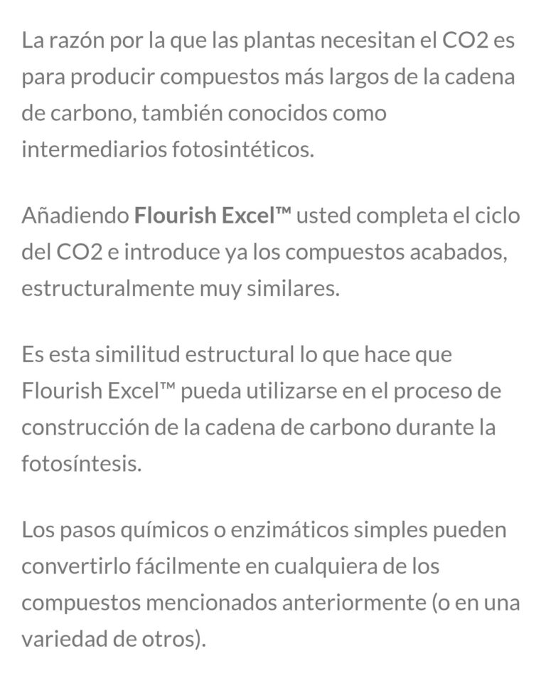 SEACHEM Flourish Excel 250 ml - Imagen 4