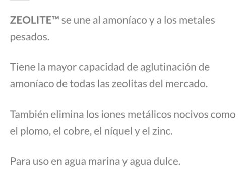 SEACHEM Zeolite 250ml - Imagen 2