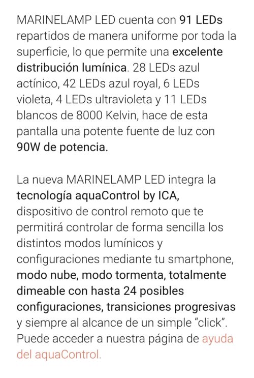 ICA Pantalla Marinelamp Led (90w) - Imagen 4