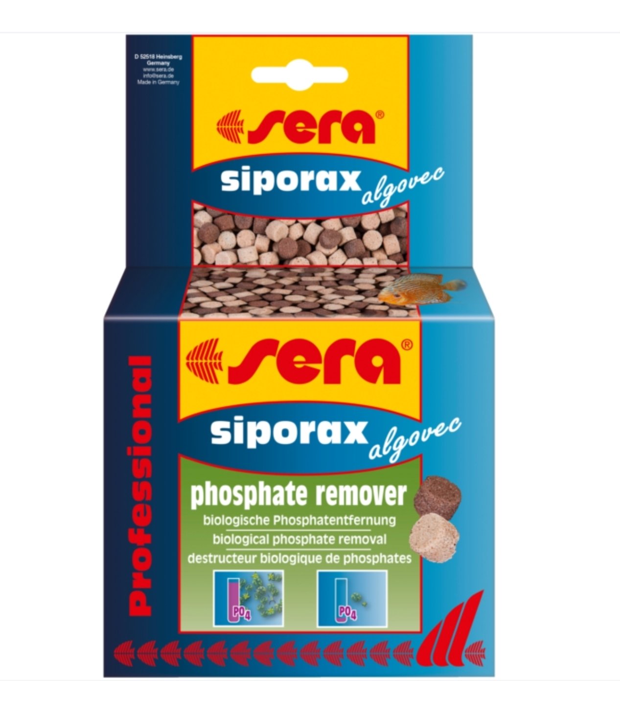 SERA Siporax Algovec Professional 500ml (210g) - Imagen 2