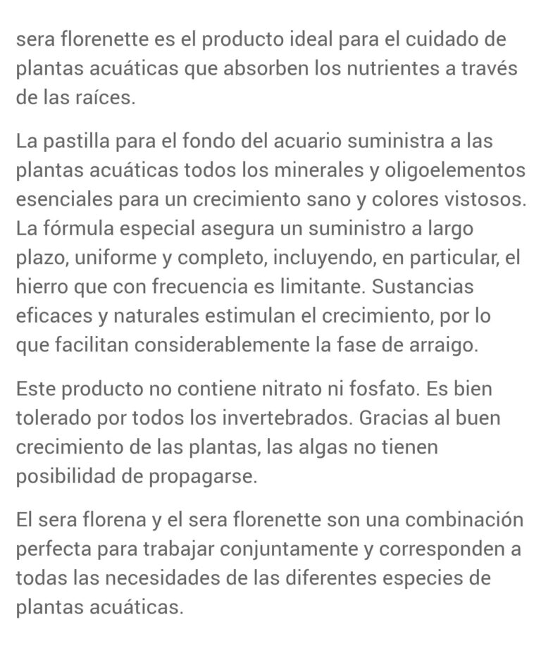 SERA Florenette 24 pastillas (22g) - Imagen 2