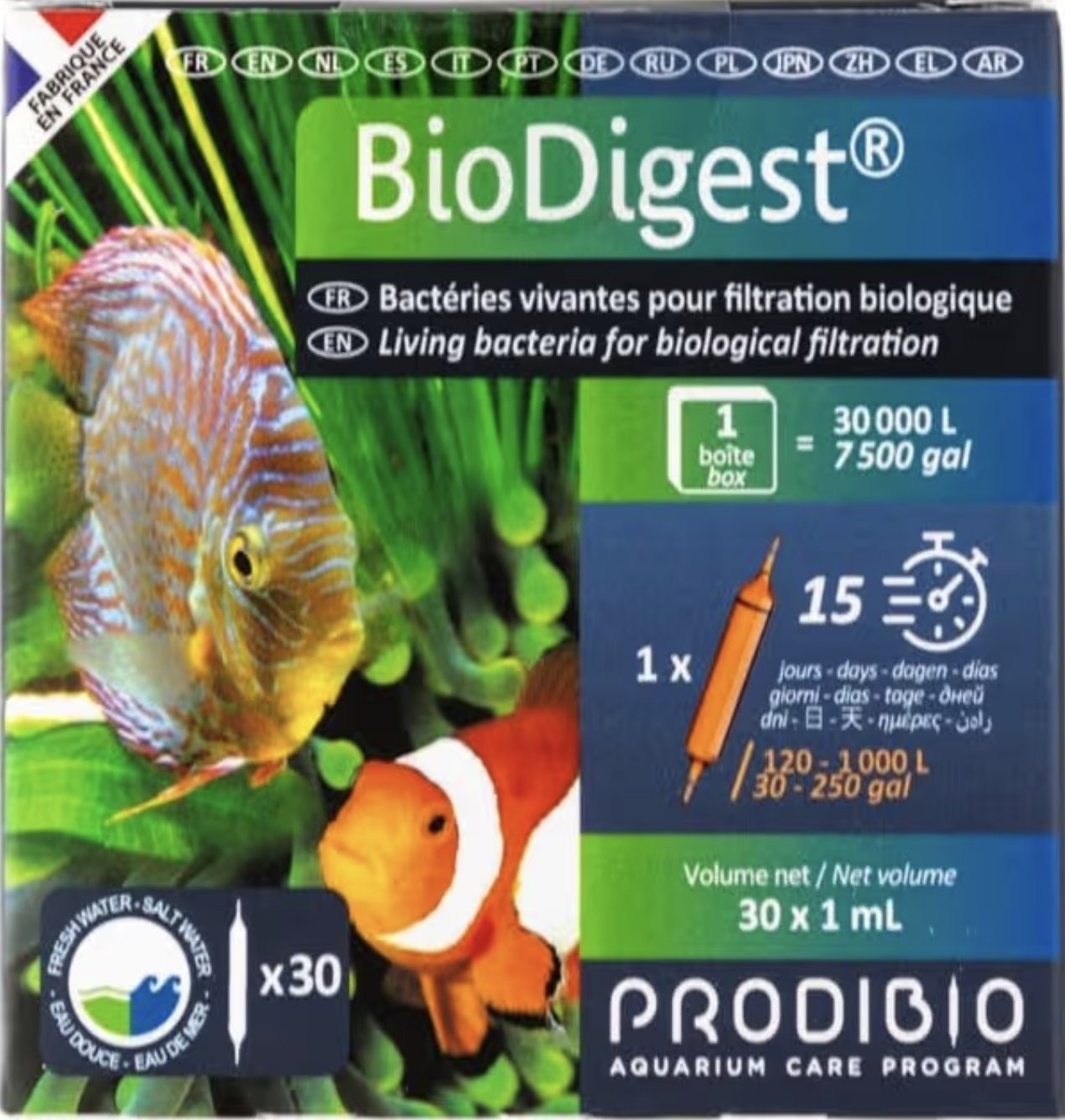 PRODIBIO Bio Digest
Ampollas (unidades)